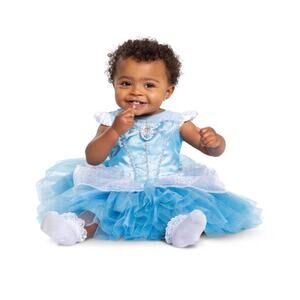 Cinderella Disney Baby Princess Dress Costume 12-18 Months Blue Disguise